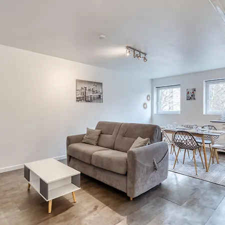 L'amiral - 6 Pers-parking Gratuit- Fibre-spacieux Appartement Rouen